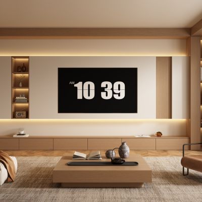 宋式新中式客厅 电视柜