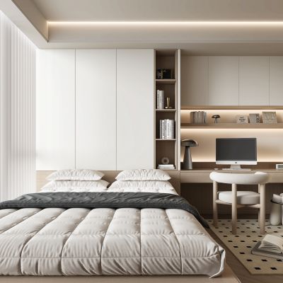 现代榻榻米卧室