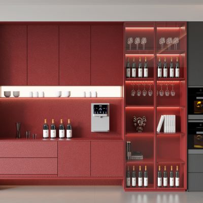 现代酒柜