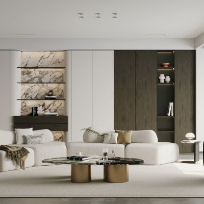 现代轻奢客餐厅