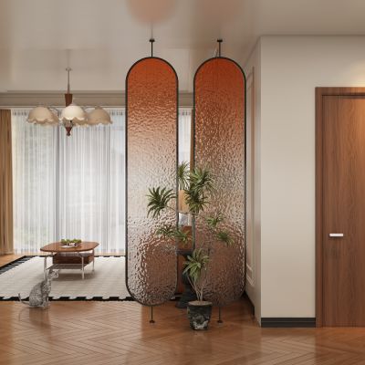 中古风玄关隔断