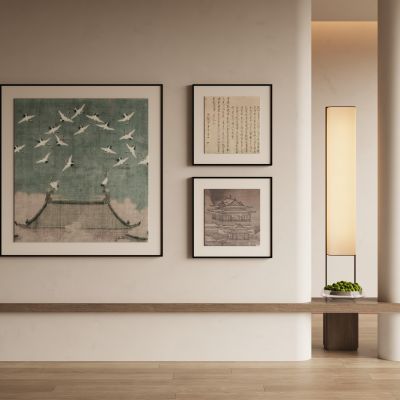 新中式宋式风挂画