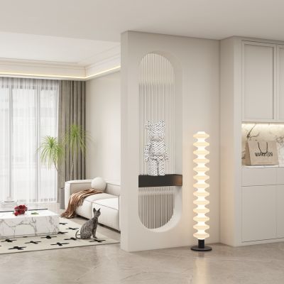 现代玄关过道 隔断