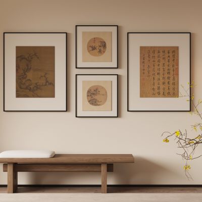 新中式宋式风挂画