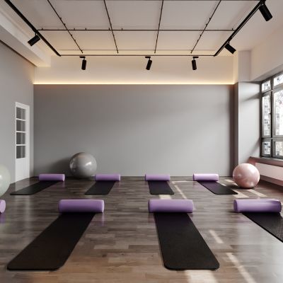 现代高级灰瑜伽室