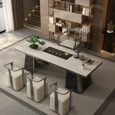 现代茶室 茶桌椅