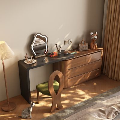现代中古风梳妆台