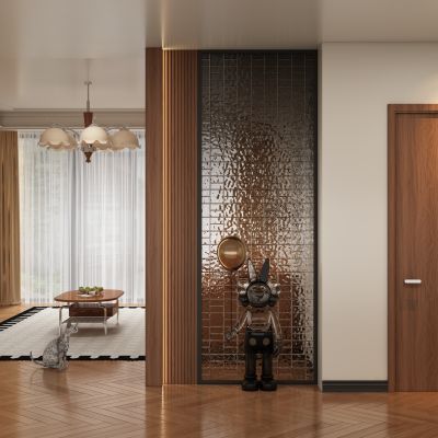 中古风玄关隔断