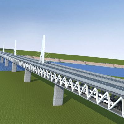 黄河公铁两用桥