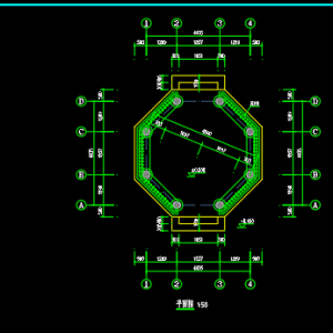 单檐八角亭（25）_t7