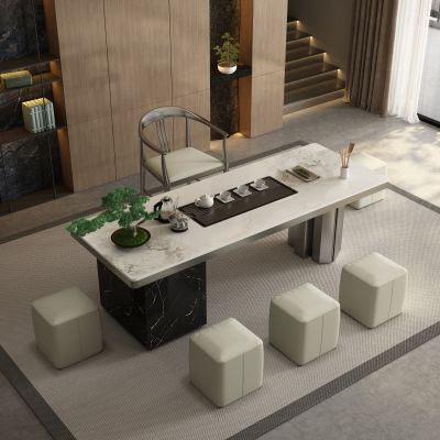 现代中古茶桌椅