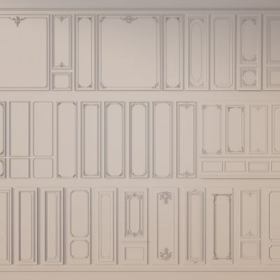 法式欧式护墙雕花板