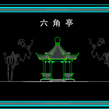 3.8米六角亭_t7单檐