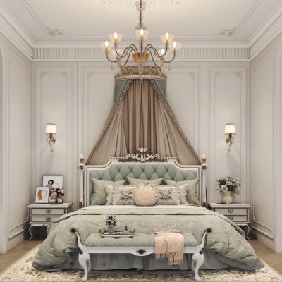 法式轻奢卧室