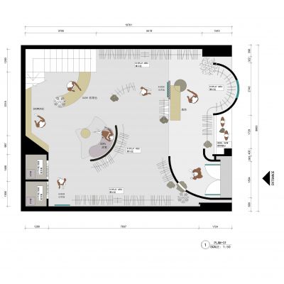 服装店平面布置图