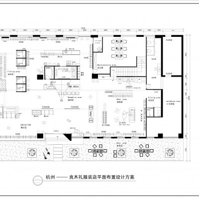 LML服装店平面布置图