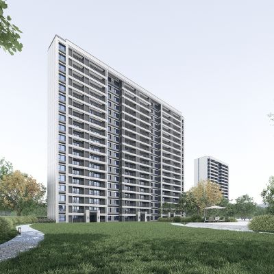 高层住宅现代典雅2