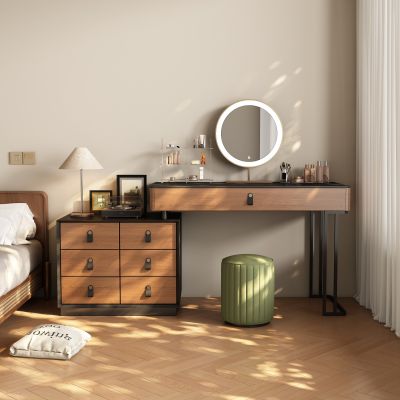 中古风侘寂梳妆台3D模型