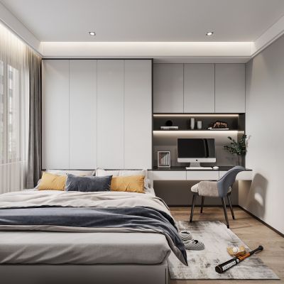 现代榻榻米卧室