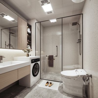 现代卫生间浴室