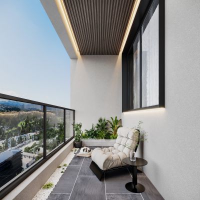 现代阳台
