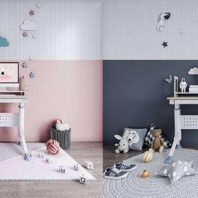 现代儿童书桌椅