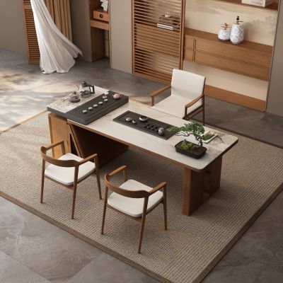 新中式宋式茶室 茶桌椅