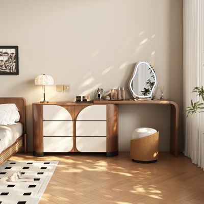 现代侘寂梳妆台