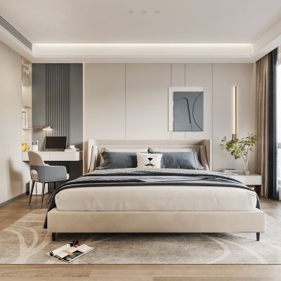 现代卧室 男孩房