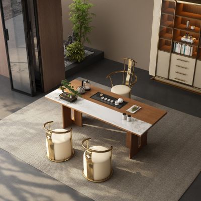 现代茶室 茶桌椅