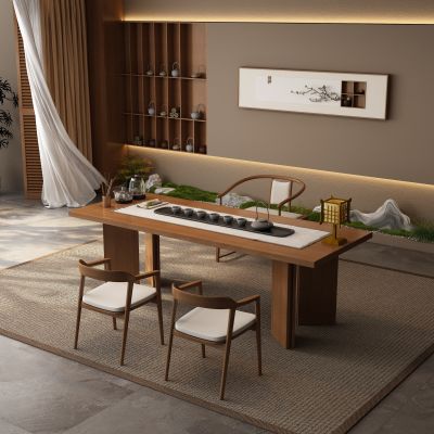 宋式新中式茶室 茶桌椅