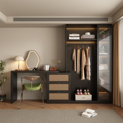 中古风衣柜梳妆台