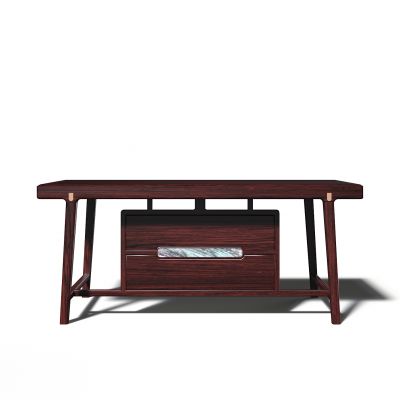 新中式宋式美學紅木茶桌