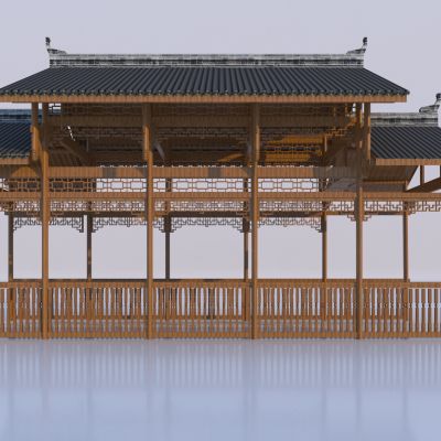 中式凉亭 古建凉亭 六角亭