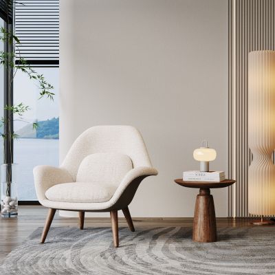 现代单人沙发椅 休闲沙发 休闲椅 布艺沙发 懒人椅