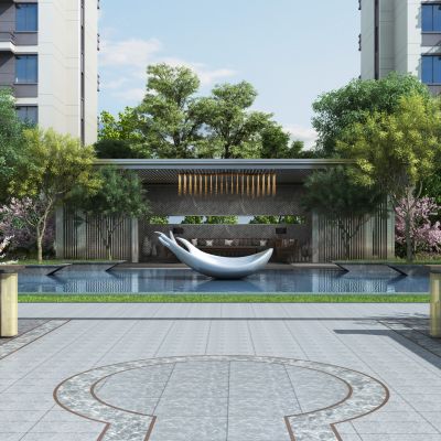 现代住宅园林景观 