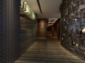 中式风格走廊