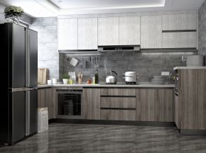 现代厨房橱柜  厨房电器 厨房用品