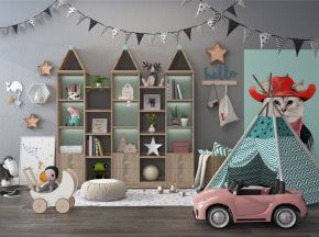 儿童房装饰品 玩具
