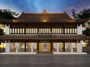 中式风格建筑外景