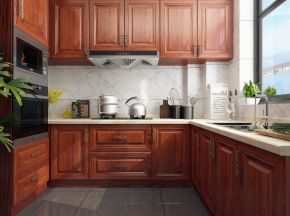 美式风格厨房橱柜   厨房电器 厨房用品