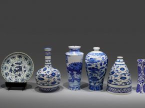 陶瓷器皿，瓷器，古董，工艺品，陶罐