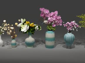  植物，盆栽，花瓶花卉