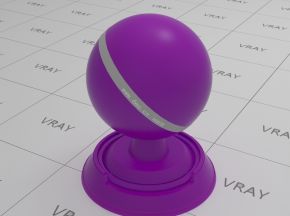 紫色半透明塑料材質