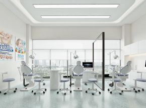 现代风格牙医诊室