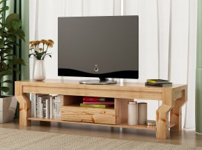 现代木质简约电视柜饰品