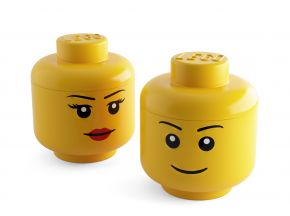 现代乐高积木人头3d模型免费下载