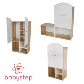 俄罗斯babystep品牌现代木柜儿童家具