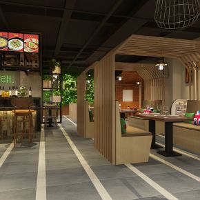 工业风餐厅