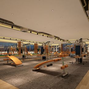 现代健身房